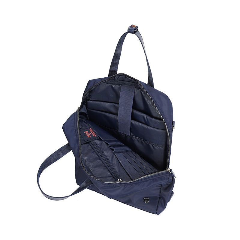 Backpack Teros Roseann Ii Te-9051bl, Para Notebooks De Hasta 14.1 - Color Azul O