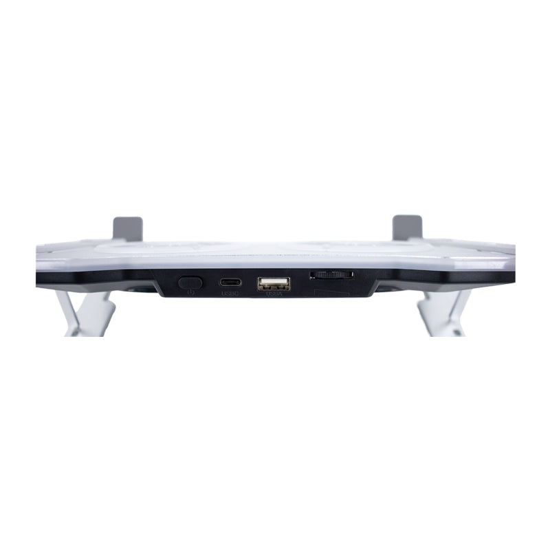 Cooler Para Notebook Teros Te-7135n, Soporta Tablets Y Notebooks De 9 Hasta 16, Pla