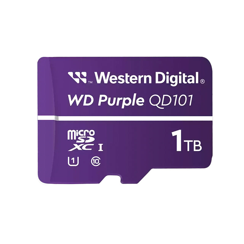 Memoria Flash Microsd Wd Purple Sc Qd101, 1tb, Tipo: Microsdxc, Sda 6.0 La Tarjet
