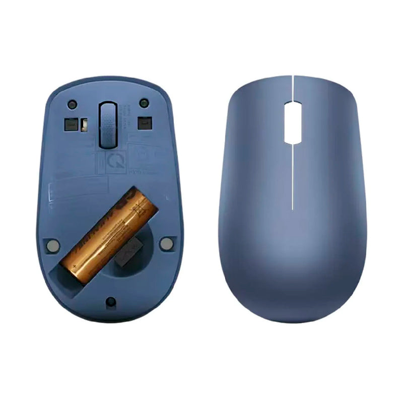 Mouse Lenovo 530, Interfaz Sensor Óptico, 1200dpi, 3 Botones, Color Abismo Azul R