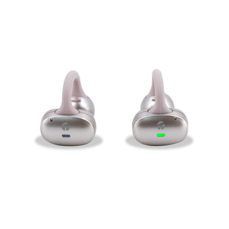 Audífonos Inalámbricos Teros Te-80712rs, Bluetooth, Carga Tipo C, Rose Titanium D