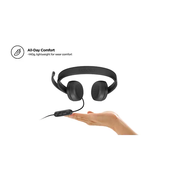 Auriculares Stereo Con Micrófono Lenovo Gen 2, Interfaz Usb-a Los Auriculares Est