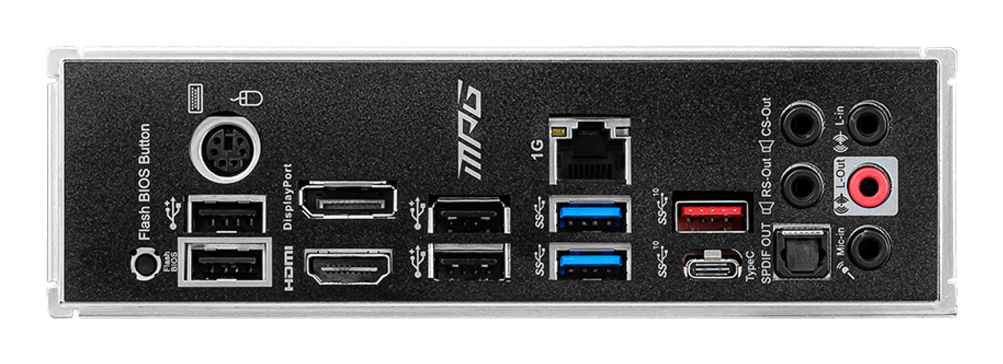 MSI MPG B550 Gaming Plus AMD B550 Zócalo AM4 ATX