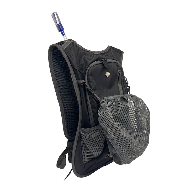 Mochila De Hidratación Teros Te-9034bk, Incluye Bolsa De Agua De 2l, Poliéster Ma