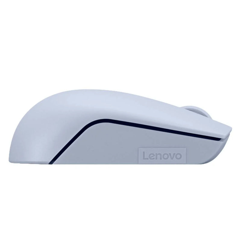 Mouse Inalambrico Compacto Lenovo 300, Color Azulescarcha. Conectividad: Receptor