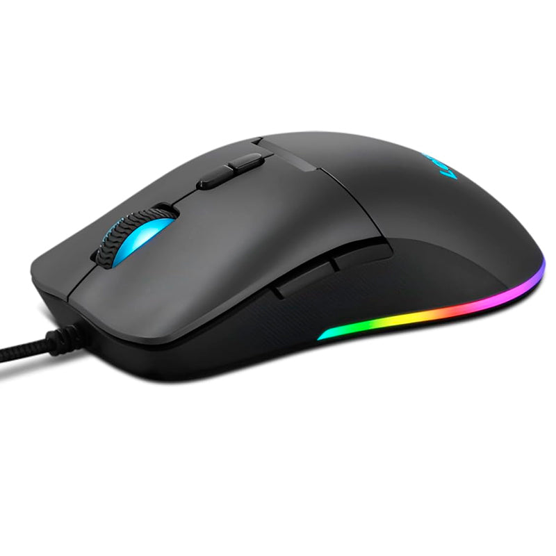 Mouse Lenovo M210 Rgb Gaming, Interfaz Usb, Sensor Optico Paw3333 De Hasta 8000 Dpi[@