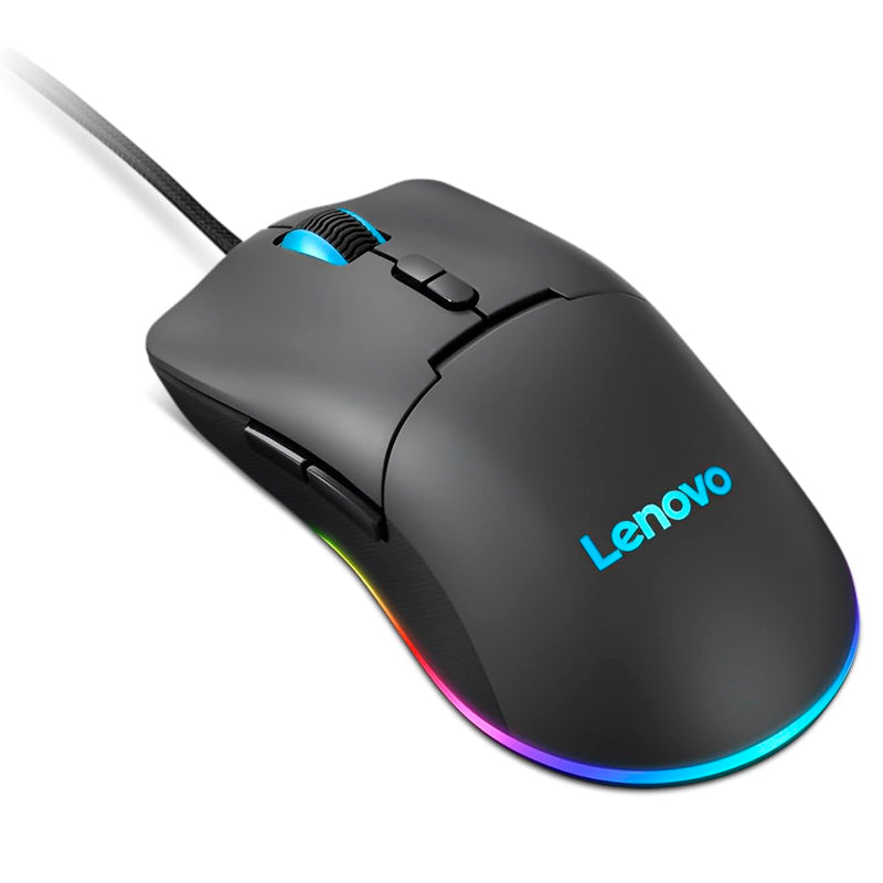 Mouse Lenovo M210 Rgb Gaming, Interfaz Usb, Sensor Optico Paw3333 De Hasta 8000 Dpi[@