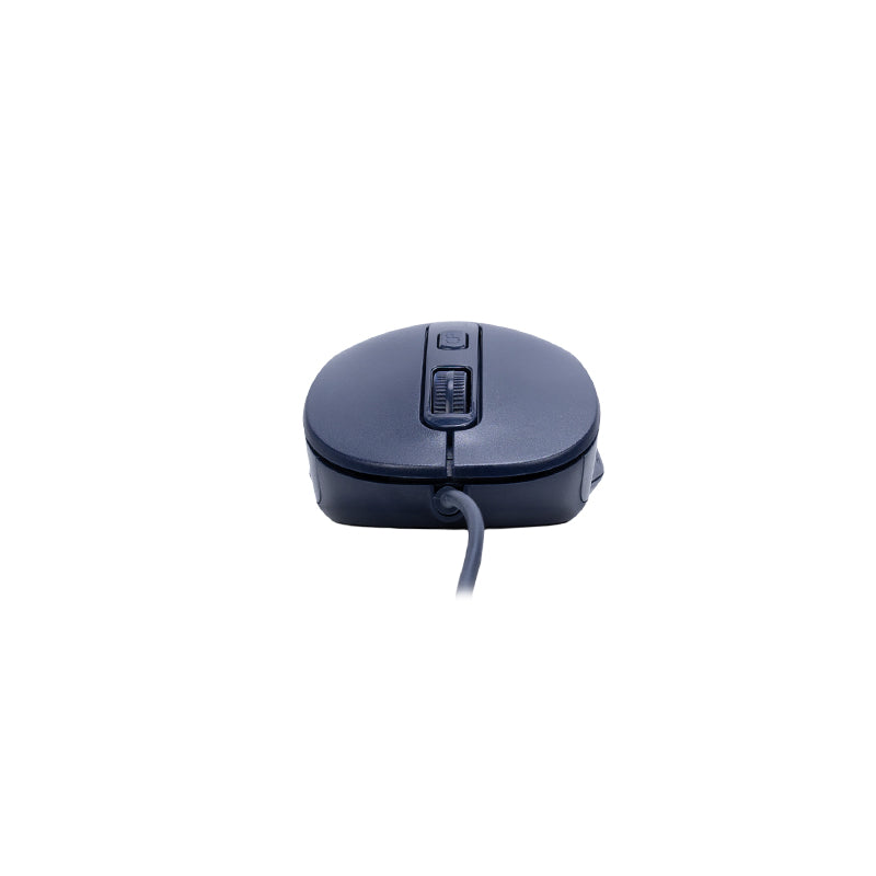 Mouse Óptico Teros Te-1243s, 2000 Dpi, Usb, 4 Botones, Azul Obtén Precisión Y Com