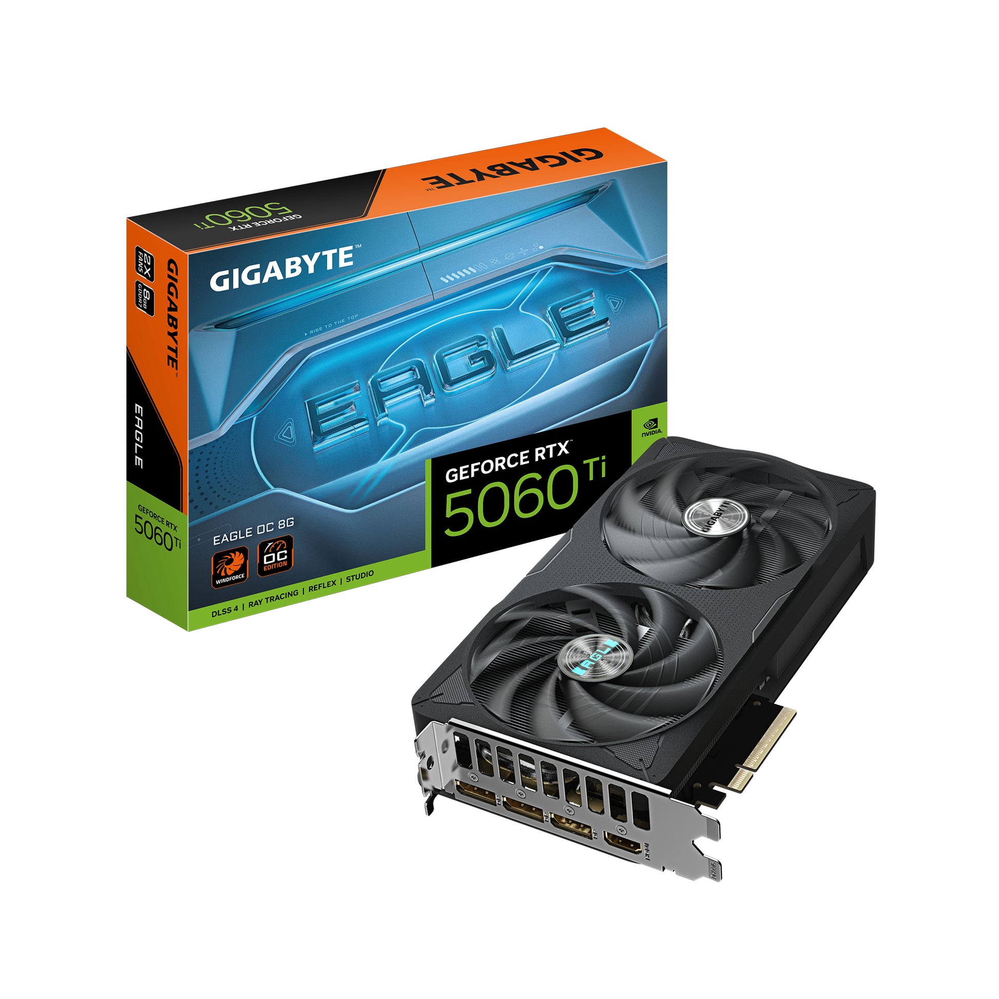 GIGABYTE GeForce RTX 5060 Ti EAGLE OC 8G Tarjeta Gráfica
