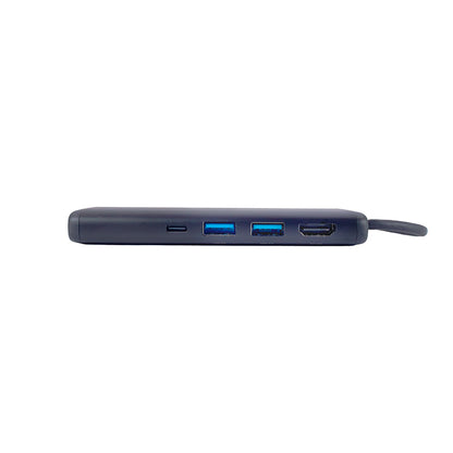 Concentrador De Puertos (hub) Teros Te-7134n Gen 3 Usb-c, 7 En 1 Descubre El Hub