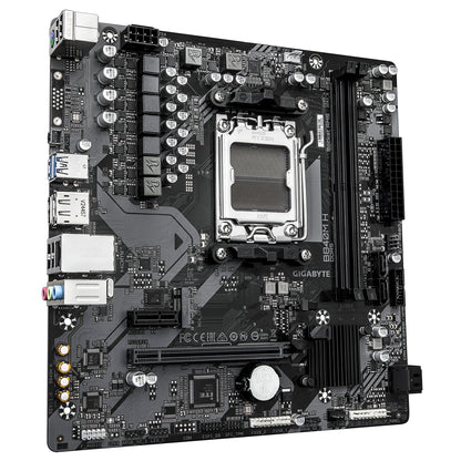 GIGABYTE B840M H Placa Base - Procesadores AMD Ryzen 9000, VRM de 5+2+2 fases, hasta 7200MHz DDR5 (O.C), 1xPCIe 4.0 M.2, LAN 1GbE, USB 3.2 Gen 1
