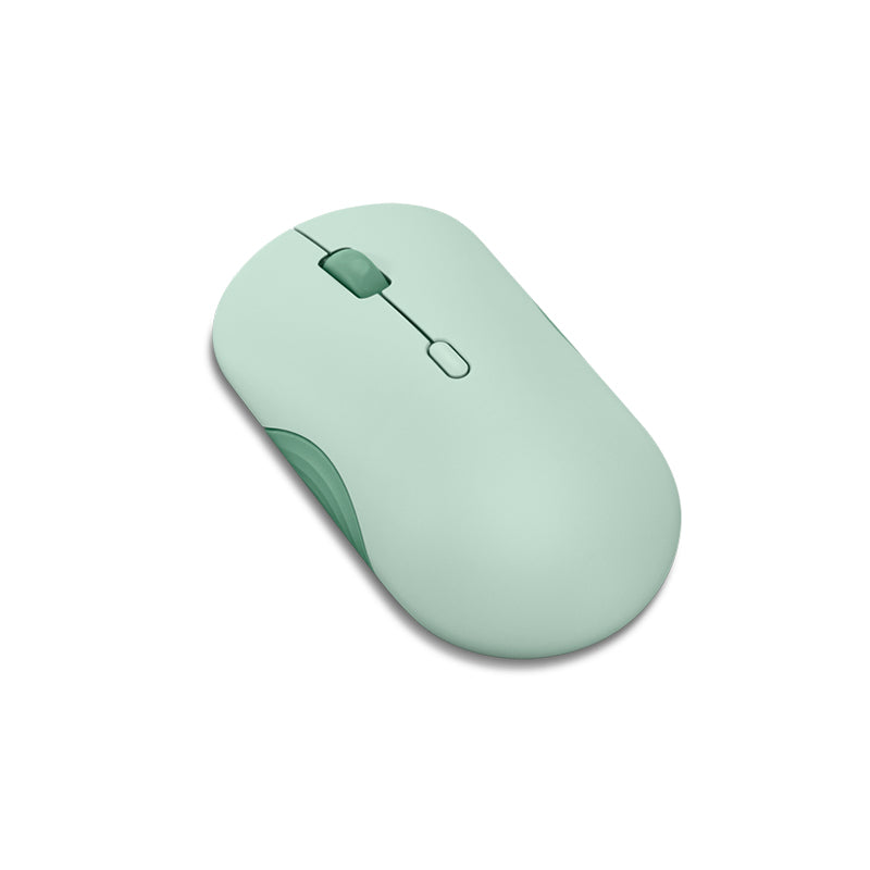Mouse Lenovo 350 Silencioso, Interfaz Bluetooth, Color Verde Musgo, Sin Batería E