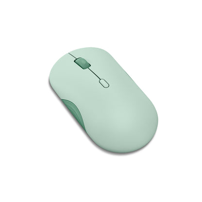 Mouse Lenovo 350 Silencioso, Interfaz Bluetooth, Color Verde Musgo, Sin Batería E