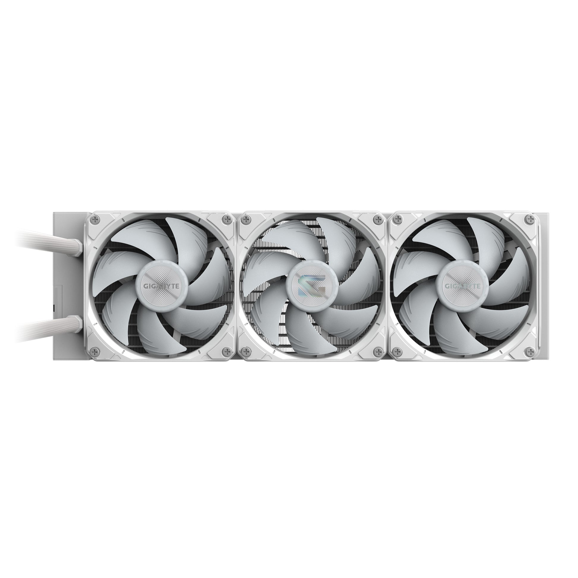 GIGABYTE GAMING 360 ICE Refrigeración Líquida para CPU - 3x120 mm Ventiladores ARGB, Mecanismo de enclavamiento deslizante, DAISY-CHAIN, Compatible con Intel LGA 1851 y AMD AM5