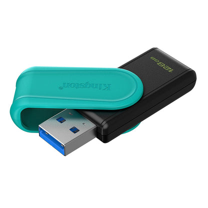 Memoria Flash Usb Kingston Datatraveler Exodia S,128gb, Interfaz: Usb 3.2 Gen 1, Verd