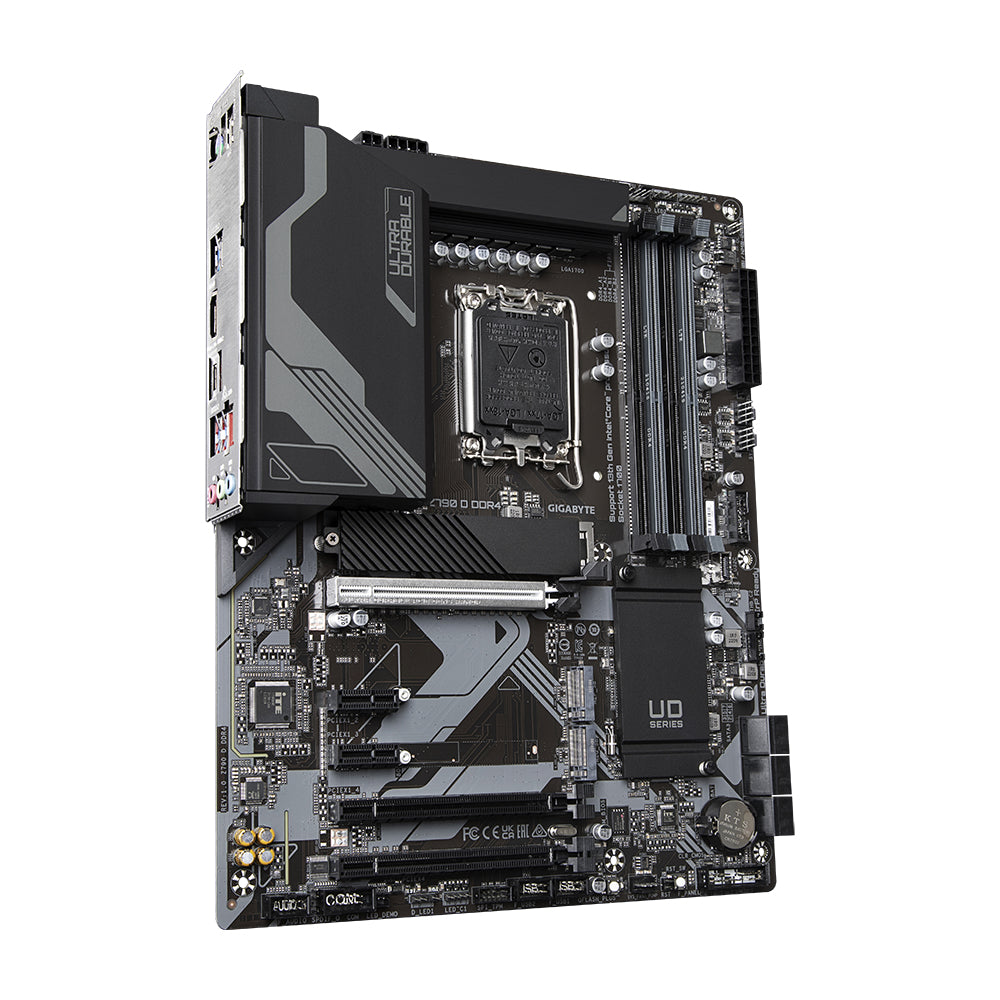 GIGABYTE Z790 D DDR4 Placa base - Compatible con procesadores Intel Core 14th Gen CPUs, 16+1+1 Phases Digital VRM, up to 5333MHz DDR4 (OC), 3xPCIe 4.0 M.2, 2.5GbE LAN, USB 3.2 Gen 2x2