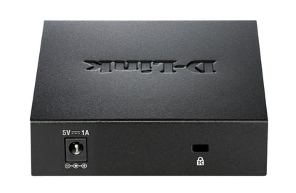 D-Link DGS-105 switch No administrado L2 Gigabit Ethernet (10/100/1000) Escritorio Negro