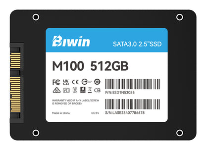 Biwin M100 512 GB 2.5" Serial ATA III
