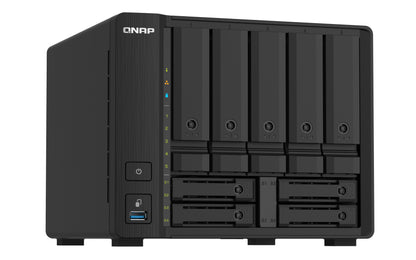 QNAP TS-932PX NAS Torre Annapurna Labs Alpine AL-324 4 GB DDR4 0 TB QNAP Turbo System Negro