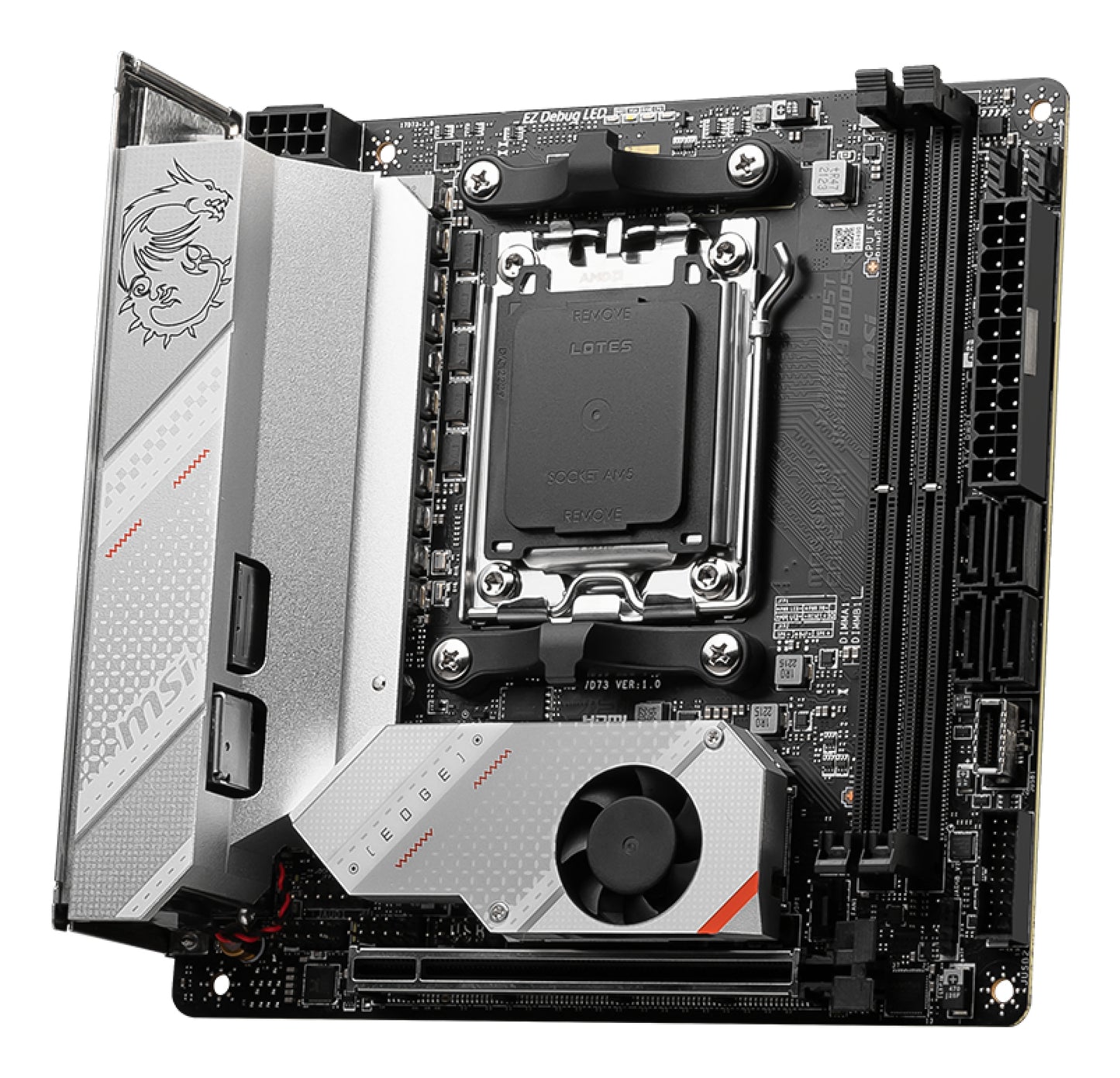MSI MPG B650I EDGE WIFI placa base AMD B650 Zócalo AM5 mini ITX