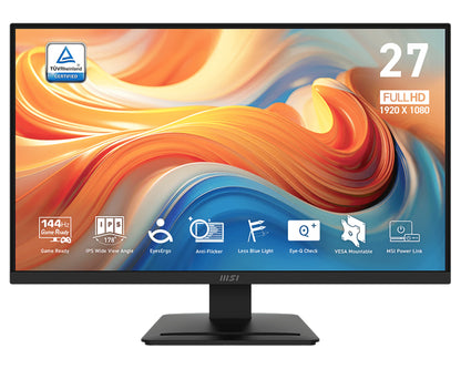 MSI PRO MP273L E14 pantalla para PC 68,6 cm (27") 1920 x 1080 Pixeles Full HD Negro