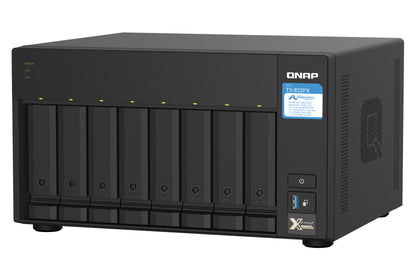 QNAP TS-832PX NAS Torre Annapurna Labs AL324 4 GB DDR4 0 TB QNAP Turbo System Aluminio, Negro