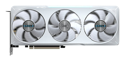 GIGABYTE GeForce RTX 5070 EAGLE OC ICE SFF 12G Tarjeta Gráfica - 12GB GDDR7, 192 bits, PCI-E 5.0, 2587 MHz Core Clock, 3 x DP 2.1a, 1 x HDMI 2.1b, NVIDIA DLSS 4, GV-N5070EAGLEOC ICE-12GD