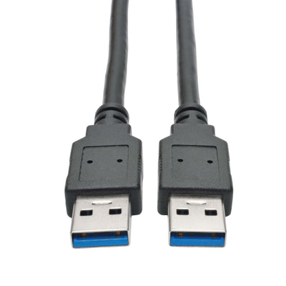 Cable Usb 3.0 Tripp-lite U320-006-bk, Negro, Superspeed, A/a, 1.83 Mts, 28/24 Awg.[@@