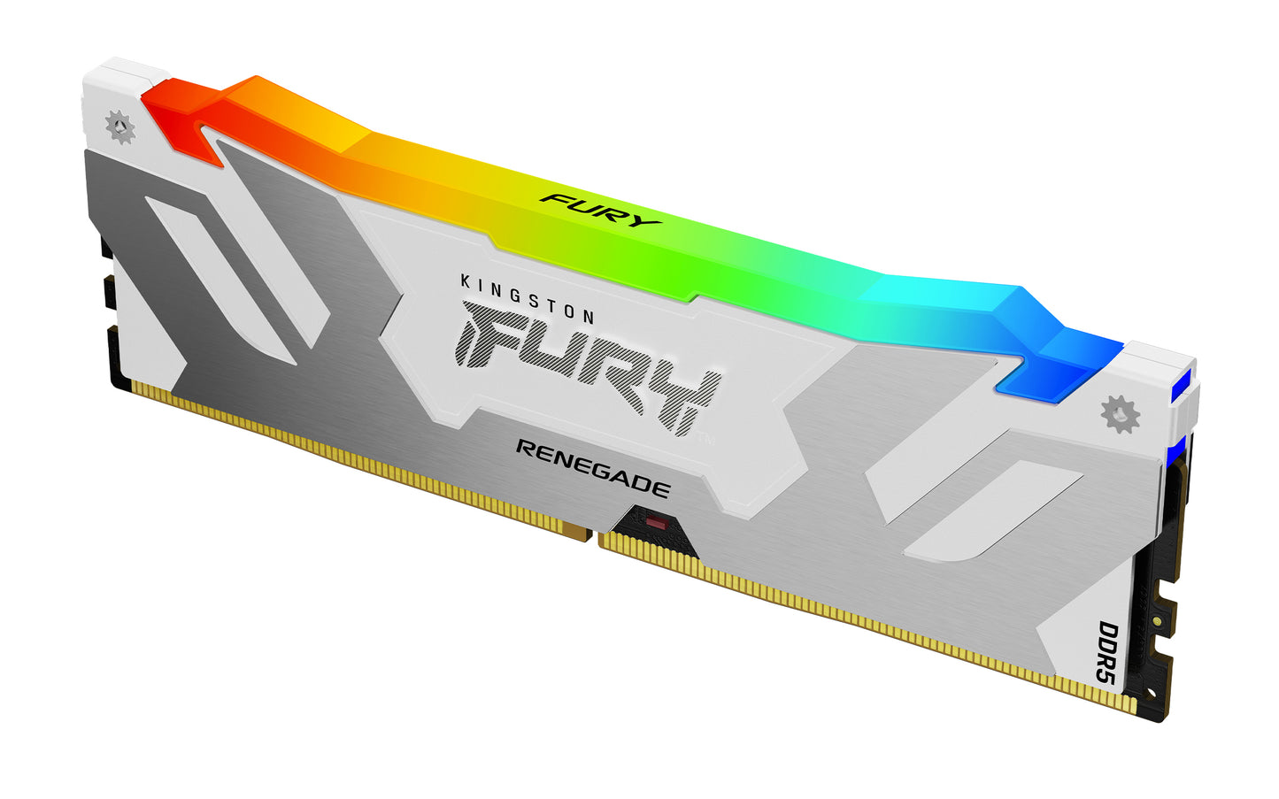 Kingston Technology FURY 16GB 7200MT/s DDR5 CL38 DIMM Renegade RGB Blanco XMP