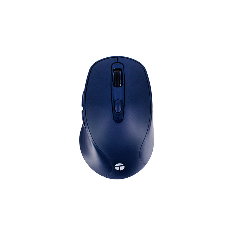 Mouse Inalámbrico Teros Te-1235s, 2.4ghz, 6 Botones, Usb, Color Azul El Mouse Ina