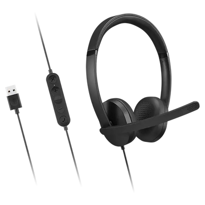 Auriculares Stereo Con Micrófono Lenovo Gen 2, Interfaz Usb-a Los Auriculares Est