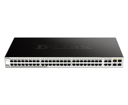 D-Link DGS-1210-52 switch Gestionado L2 Gigabit Ethernet (10/100/1000) 1U Negro