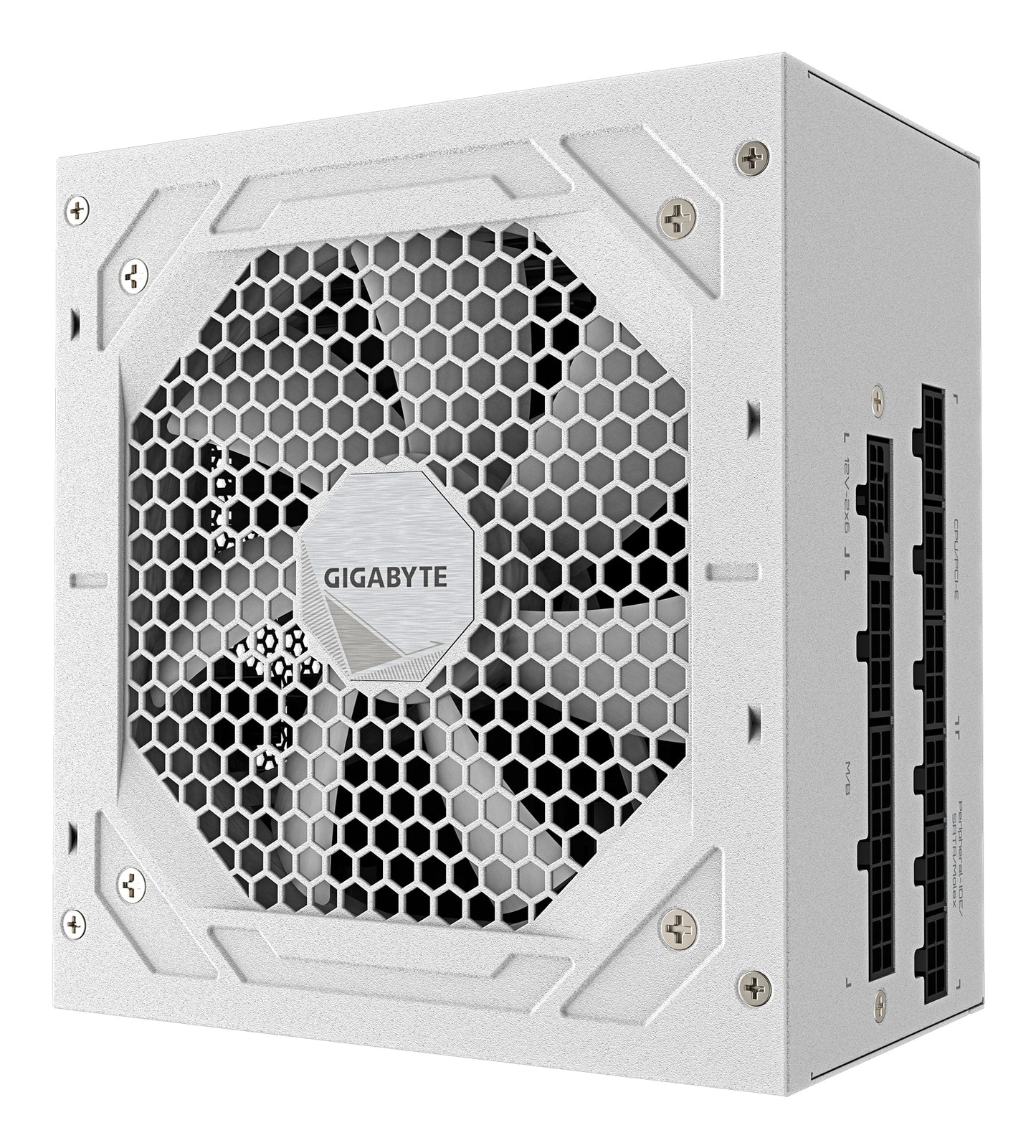 GIGABYTE UD1000GM PG5 V2 ICE Fuente de Alimentación – PCIe Gen 5.1, 80 PLUS Gold, Diseño completamente modular, Ventilador de 120 mm, Compatible con ATX 3.1, Enchufe EU