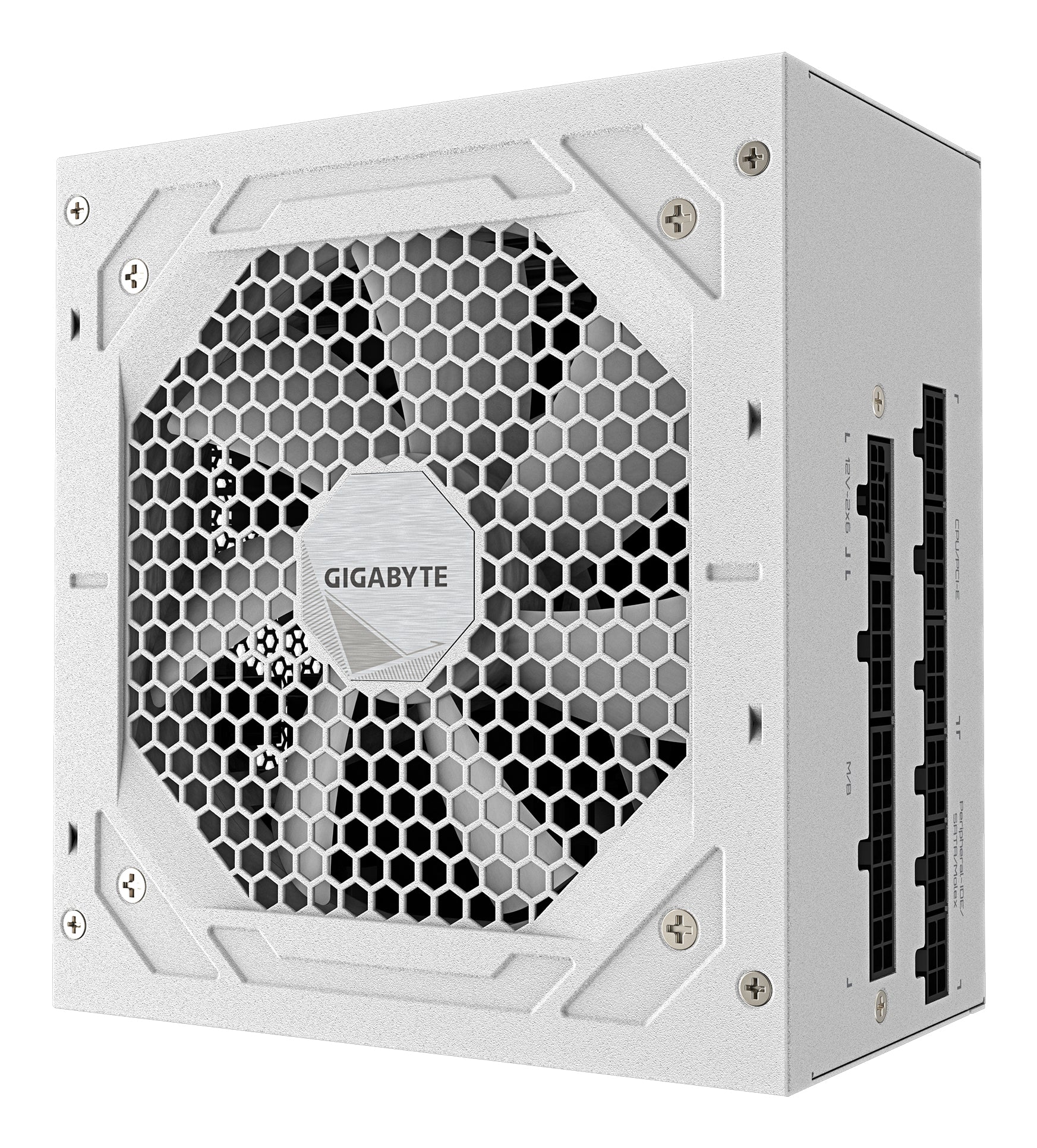 GIGABYTE UD1000GM PG5 V2 ICE Fuente de Alimentación – PCIe Gen 5.1, 80 PLUS Gold, Diseño completamente modular, Ventilador de 120 mm, Compatible con ATX 3.1, Enchufe EU