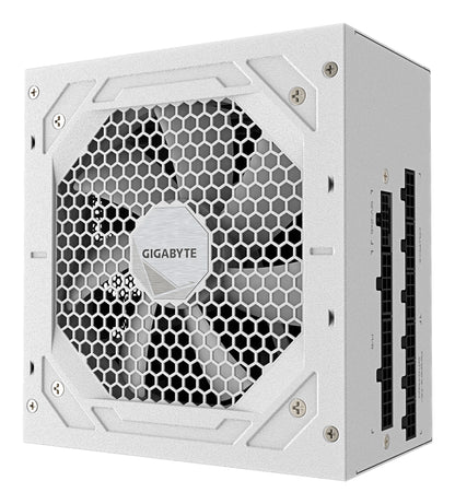 GIGABYTE UD1000GM PG5 V2 ICE Fuente de Alimentación – PCIe Gen 5.1, 80 PLUS Gold, Diseño completamente modular, Ventilador de 120 mm, Compatible con ATX 3.1, Enchufe EU