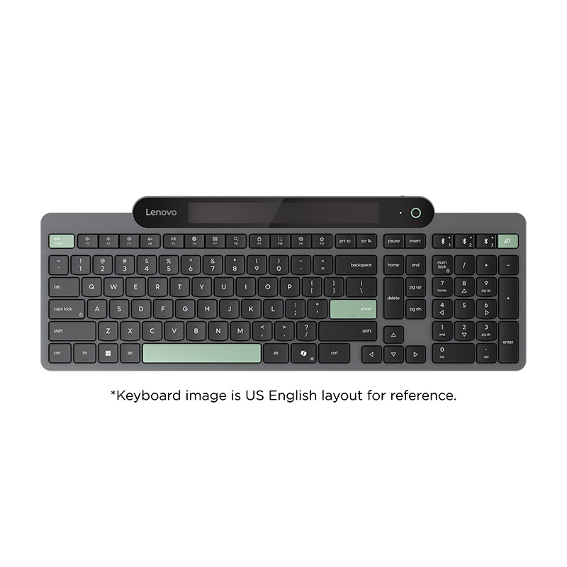 Teclado Lenovo Bluetooth Autorrecargable - Español La 171 Diseñado Para Profesion