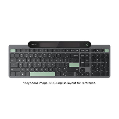 Teclado Lenovo Bluetooth Autorrecargable - Español La 171 Diseñado Para Profesion