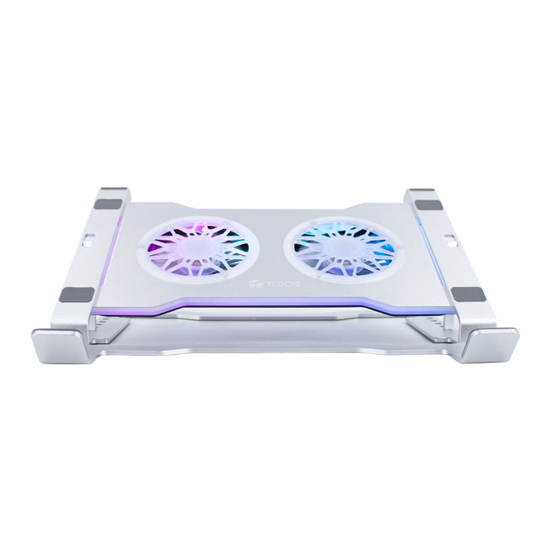 Cooler Para Notebook Teros Te-7135n, Soporta Tablets Y Notebooks De 9 Hasta 16, Pla