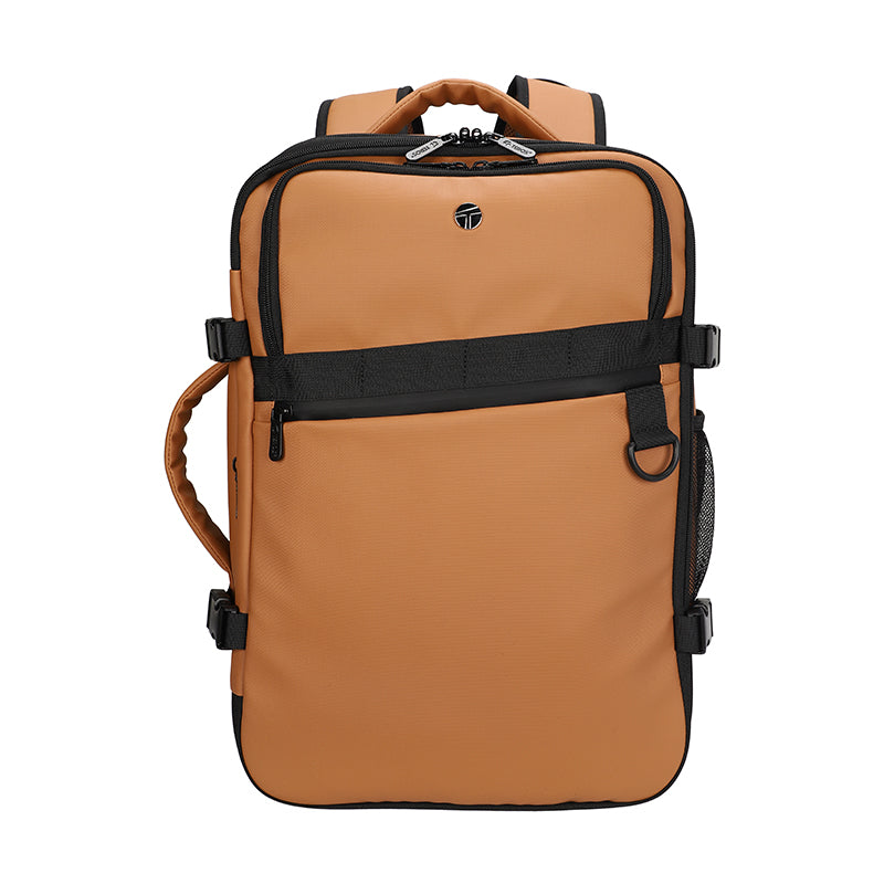Travel Backpack Teros Te-9038bw, Para Notebooks De Hasta 15.6, Color Brown Viaja