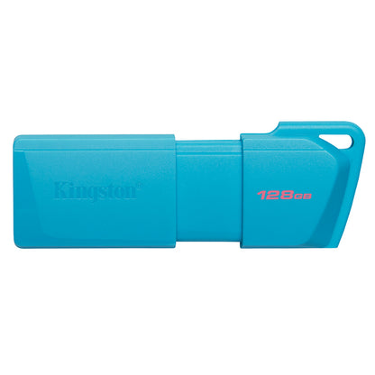 Memoria Flash Usb Kingston Datatraveler Exodia M,128gb, Interfaz: Usb 3.2 Gen 1, Azul
