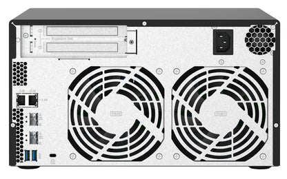 QNAP TS-832PX NAS Torre Annapurna Labs AL324 4 GB DDR4 0 TB QNAP Turbo System Aluminio, Negro