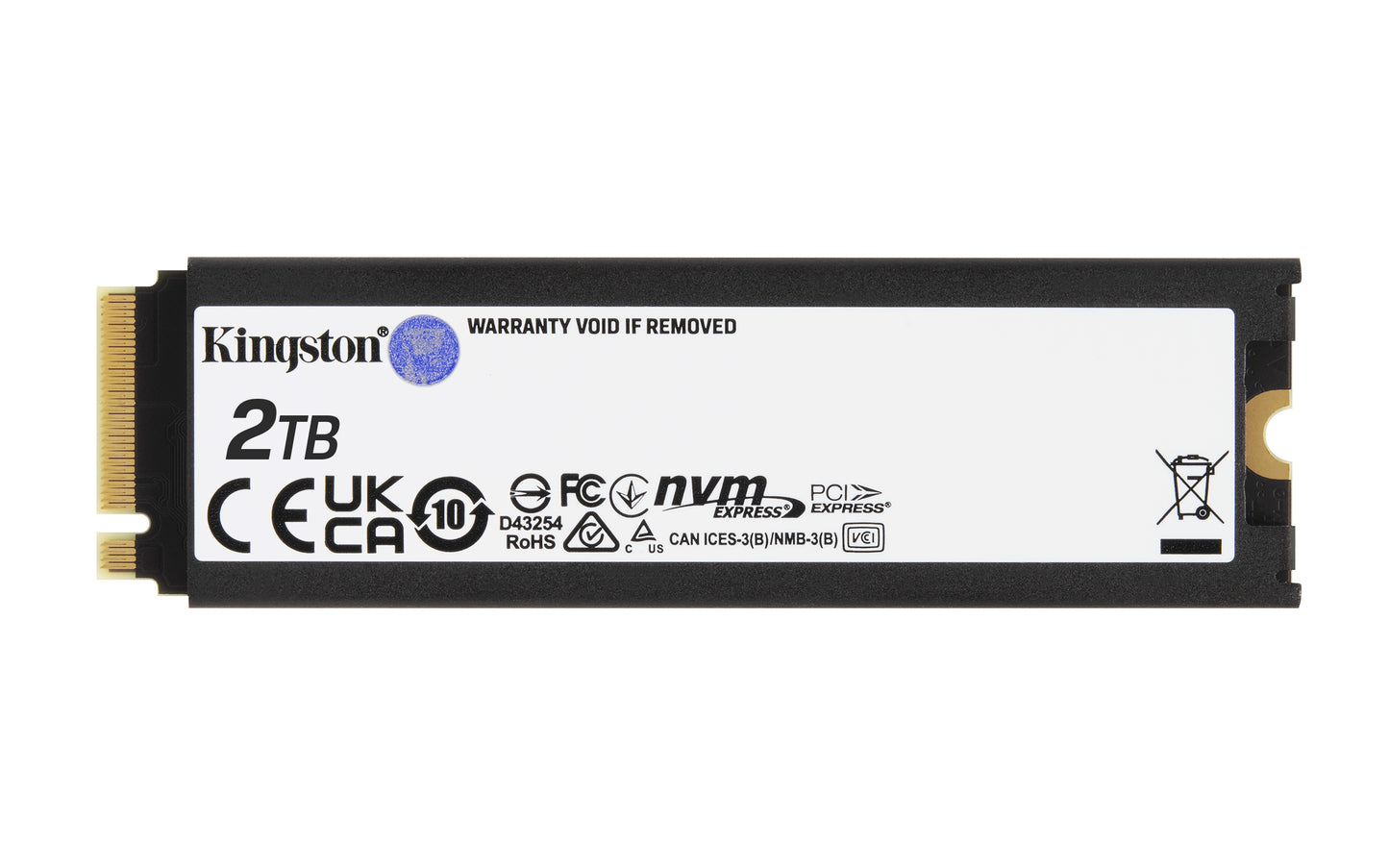 Kingston Technology 2000G RENEGADE PCIe 4.0 NVMe SSD W/ Difusor térmico