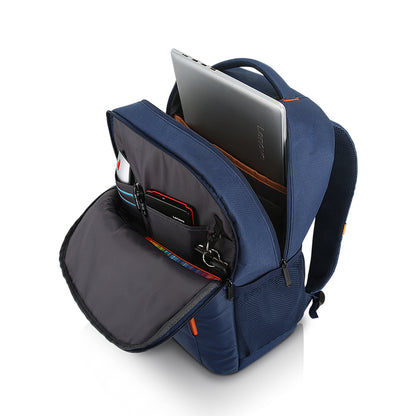 Mochila Lenovo B515 Para Laptop De Hasta 15.6, Color Azul Fabricada Con Material