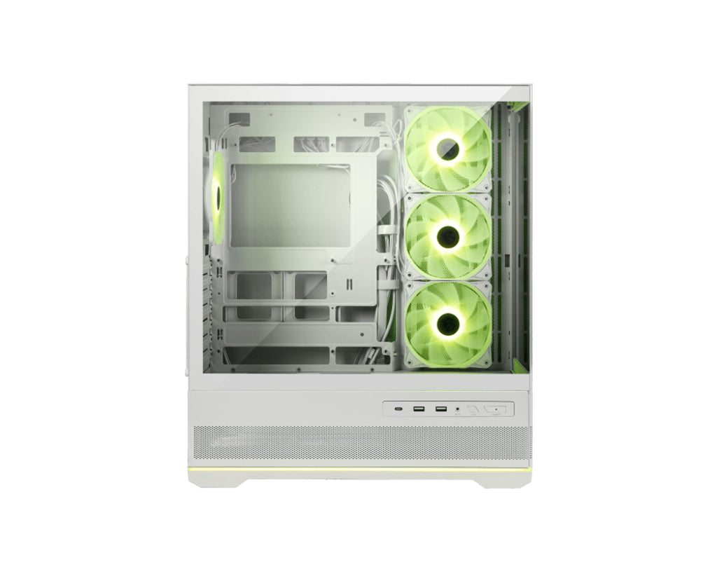 MSI MAG PANO 110R PZ WHITE carcasa de ordenador Midi Tower Blanco