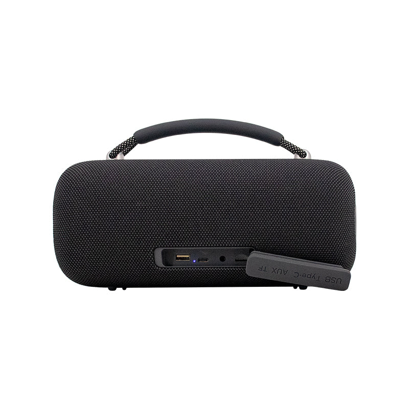 Parlante Inalámbrico Teros Vibe 6049, 60w, Bt 5.3, 4000 Mah, Usb, Luces Led, Negro[@@