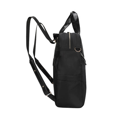 Backpack Teros Roseann Ii Te-9050bk, Para Notebooks De Hasta 14.1 - Color Black 