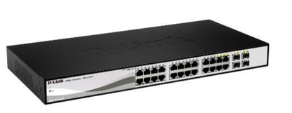 D-Link DGS-1210-26 switch Gestionado L2 Gigabit Ethernet (10/100/1000) 1U Negro, Gris