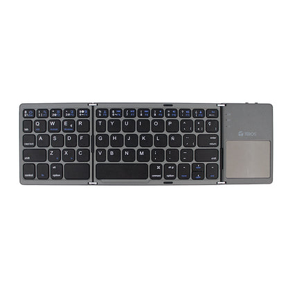 Teclado Plegable Teros Gris