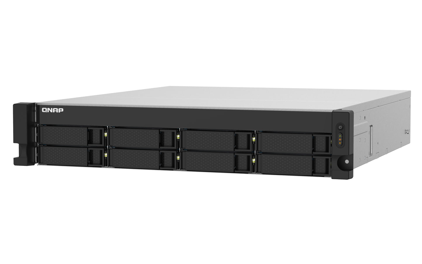 QNAP TS-832PXU-RP NAS Bastidor (2U) Annapurna Labs AL324 4 GB DDR4 0 TB QNAP Turbo System Aluminio, Negro