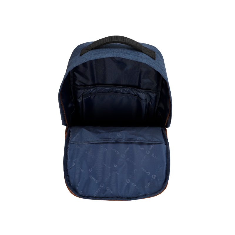 Backpack Teros City Ii Te-9028-2b, Para Notebooksde Hasta 15.6 - Color Azul Llev